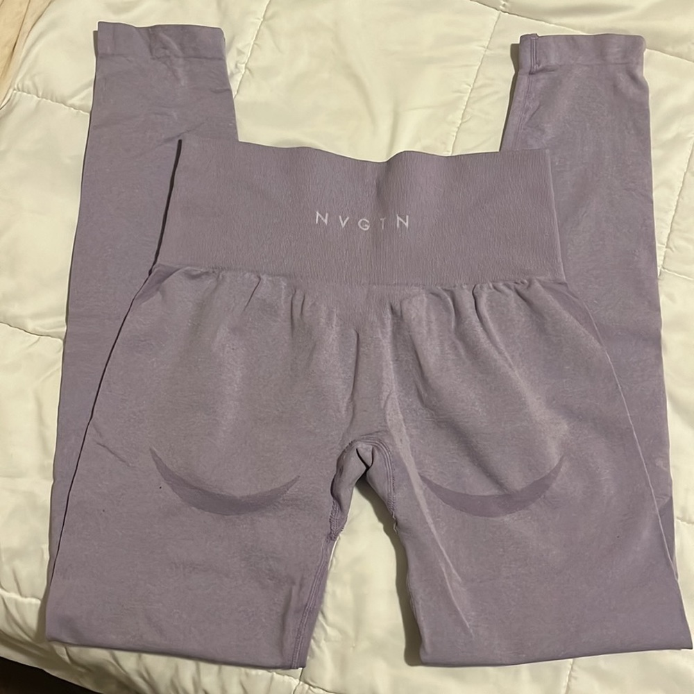 NVGTN Lilac Contour Seamless Leggings